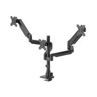 HAMA Стойка за 3 мониторa за бюро, 17&amp;quot;-32&amp;quot;, газова пружина, напълно... - 8