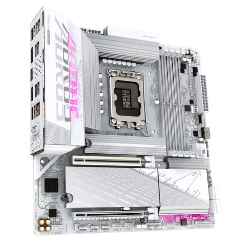 Дънна платка GIGABYTE B860M AORUS ELITE WiFi 6E ICE, LGA... - 2