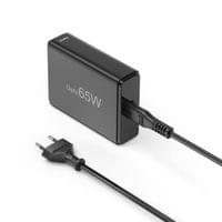 HAMA Зарядна станция 65 W, GaN, Fast Charger, 2 x USB-C,... - 2