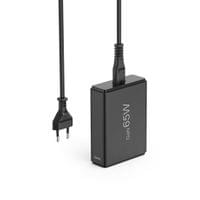 HAMA Зарядна станция 65 W, GaN, Fast Charger, 2 x USB-C,... - 4