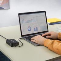 HAMA Зарядна станция 65 W, GaN, Fast Charger, 2 x USB-C,... - 5