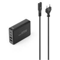 HAMA Зарядна станция 65 W, GaN, Fast Charger, 2 x USB-C,... - 9