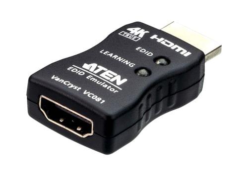 ЕDID емулатор адаптер ATEN VC081A, HDMI, 4K, Черен - 1