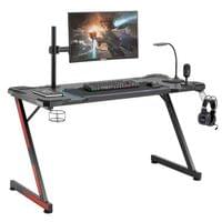 Геймърско бюро Nemesis II Black Red - 2