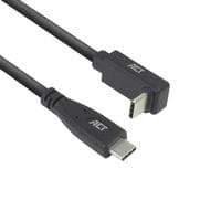 ACT Кабел USB-C - USB-C, 10Gbps, 60W, 0.5 м, конектори -... - 1