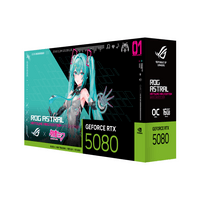 ASUS ROG ASTRAL RTX 5080 OC 16GB GDDR7 Hatsune Miku Edition - 4