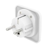 Travel Adapter тип E и F, 3-пинов, универсален, от цял ​​свят към... - 2
