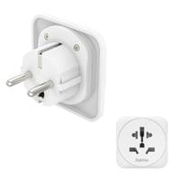 Travel Adapter тип E и F, 3-пинов, универсален, от цял ​​свят към... - 6