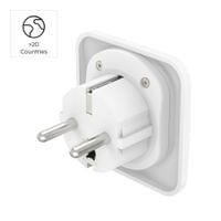 Travel Adapter тип E и F, 3-пинов, универсален, от цял ​​свят към... - 9