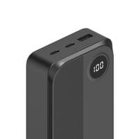 HAMA Външна батерия 20000 mAh, 3 изхода: 2 x USB-C, 1 x USB-A, черна - 4