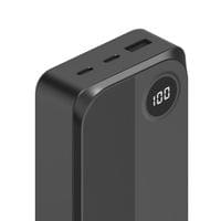 HAMA Външна батерия 20000 mAh, 3 изхода: 2 x USB-C, 1 x USB-A, черна - 8