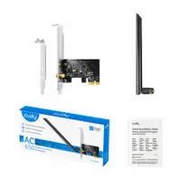 Мрежова карта Cudy WE650, Dual-Band WiFi 5 PCI-e, 433 + 200 Mbps - 2