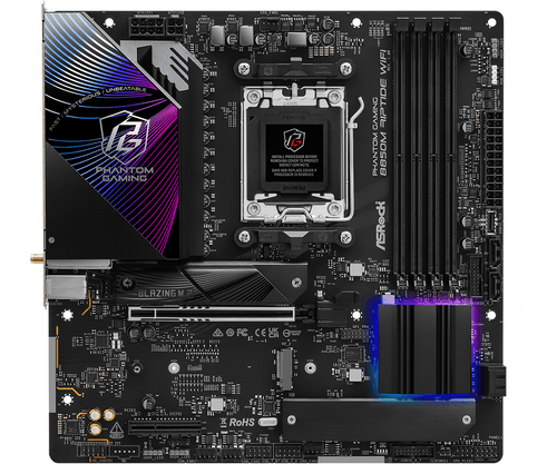 Дънна платка ASRock B850M RIPTIDE WIFI7 socket AM5 - 1