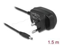 Delock Захранващ адаптер external DC 3,5 x 1,35 mm 5,0 V / 2,0 A / 10,0... - 1