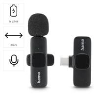 HAMA Безжичен микрофон за мобилни телефони &amp;quot;Smart Wireless&amp;quot; - 12