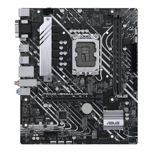 Дънна платка ASUS PRIME H610M-A WIFI D4, LGA 1700 mATX - 1
