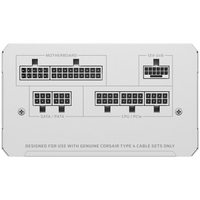 Захранващ блок Corsair RM850e White 850W 80+ Gold ATX... - 2