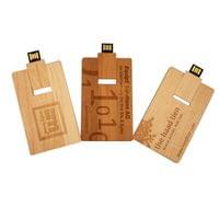 USB памет ESTILLO SD-25T, 32GB, дървена, без лого - 1