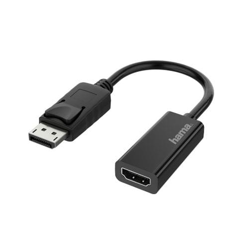 Адаптер HAMA, DisplayPort мъжко - HDMI женско, Ultra HD,... - 1