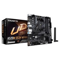 Дънна платка GIGABYTE A520M DS3H WiFi 6E - 3 Дънна платка GIGABYTE A520M DS3H WiFi 6E - 3