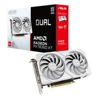 Видео карта ASUS DUAL RADEON RX 9060 XT 16GB GDDR6 White Edition - 8