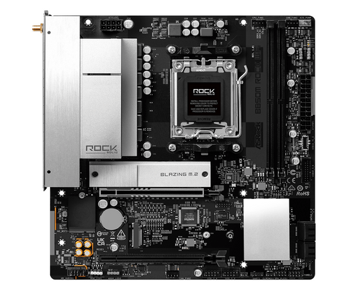 Дънна платка ASRock B850M ROCK WIFI socket AM5 - 1