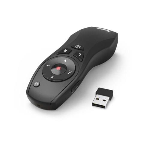 Лазерен безжичен презентер HAMA "X-Pointer 6 in 1" , Черен - 2