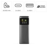 HAMA Външна батерия “High Power”, 65 W, 20000 mAh, 2x USB-C, USB-A, Fast... - 10 HAMA Външна батерия “High Power”, 65 W, 20000 mAh, 2x USB-C, USB-A, Fast... - 10