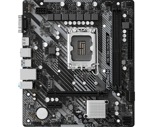 Дънна платка ASRock H610M-HVS/M.2 R2.0, LGA1700, DDR4, mATX - 1