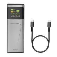 HAMA Външна батерия “High Power”, 150 W, 24000 mAh, 2x USB-C, USB-A,... - 10