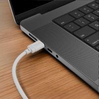 HAMA Кабел USB-A - USB-C, 2 м, бял - 3