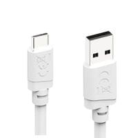 HAMA Кабел USB-A - USB-C, 2 м, бял - 5