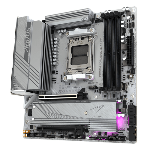 Дънна платка GIGABYTE B650M AORUS ELITE AX ICE - 2