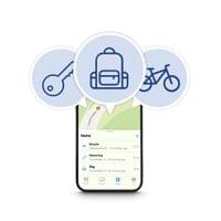 HAMA Тракер съвместим с Android и Apple, Bluetooth, 2 броя в комплект - 11