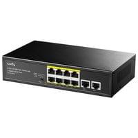 Суич Cudy FS1010PG, 8 портов, 10/100, PoE+ Switch 120W, 2 x Uplink порта... - 1