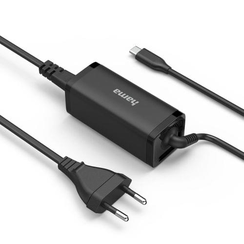 HAMA Зарядно за лаптоп, USB-C PD, GaN, 5-20V/65 W - 2