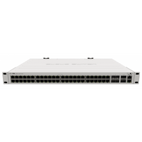 Суич MikroTik CRS354-48G-4S+2Q+RM, 48 ports, 40 Gbps QSFP+ портове - 1