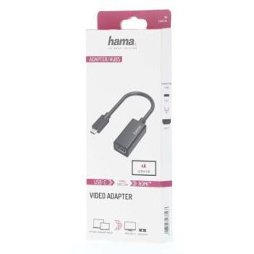 Адаптер HAMA 200315, USB-C мъжко - HDMI женско, Ultra HD,... - 2