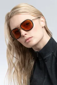 Компютърни очила GUNNAR Dume - Gold - Amber Max - 4