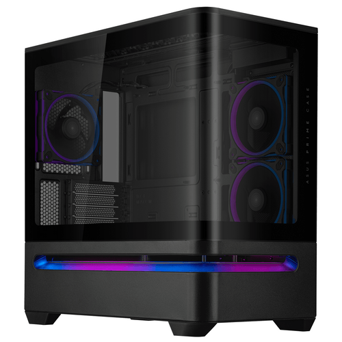 Кутия ASUS Prime AP202 ARGB mATX + 3 ARGB Вентилатора -... - 2