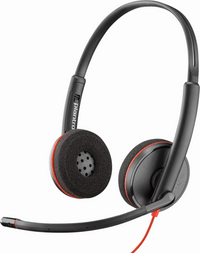 Слушалки с микрофон Poly Blackwire 3225 Stereo USB-C Headset+3.5mm Plug... - 2