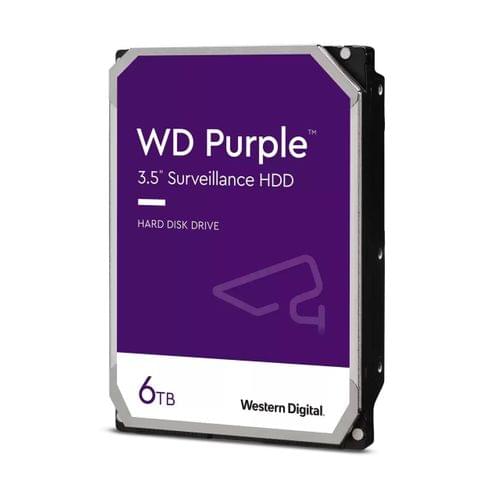 Хард диск WD Purple, 6TB, 256MB, SATA 3, WD64PURZ  - 1