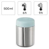 Термо съд Xavax To Go, Неръждаема стомана, 500 ml, Син - 5