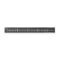 Суич ZyXEL GS-2220-50, 48-портов Layer2+, 44x Gb+ 4x Gbcombo (RJ45/SFP)... - 2