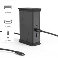 HAMA Докинг станция USB-C &amp;quot;Connect2Office Black&amp;quot;, 9 порта, 2x HDMI™,... - 9