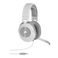 Геймърски слушалки с микрофон Corsair HS55 Stereo - White - 1