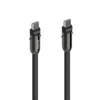 Hama Кабел за зареждане, USB-C, 2 в 1 с връзка за... - 2