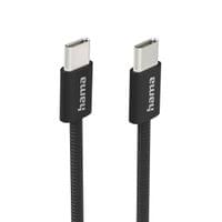 HAMA Кабел за зареждане &amp;quot;Fabric&amp;quot;, USB-C - USB-C, 1 m,... - 6