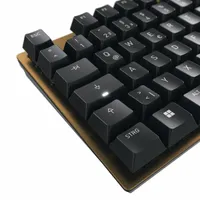 Механична клавиатура CHERRY KC 200MX Brown, Тънка, Черна - 2