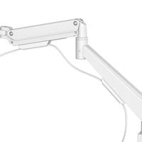HAMA Стойка за монитор за бюро, 17&amp;quot;-35&amp;quot;, регулируема, газова пружина, бял - 6